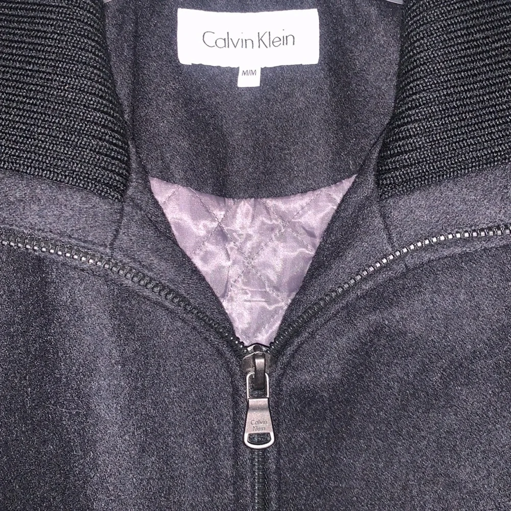 Mens Calvin Klein Wool Blend Pea Coat